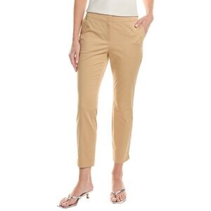 Lafayette 148 New York Manhattan Ankle Pants Tan Size 4